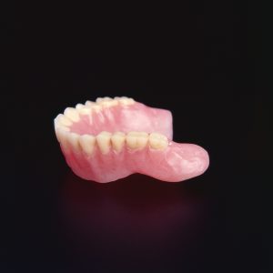 Cleaned upper denture using denture brite denture and orthodontic extra strength denture cleaner, cleans dentures,partial dentures, dentures on implants, retainers